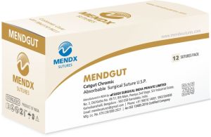 Catgut Chromic Surgical Sutures (Mendgut)