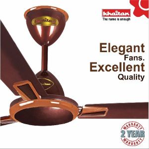 Khaitan MAGMA PREMIER 1200 mm, 3 Blades Ceiling Fan, 380 RPM (Dark Brown,Copper,Sparkle White,Gold )