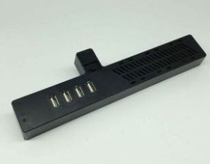 Blakc 4 USB Ports USB Expand Hub Fan For Xbox One
