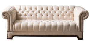 3 Seater Fabric Chesterfield Sofa