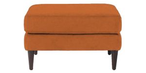 Double Cushion Rectangle Ottoman