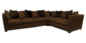 Low Back Sectional Sofa Set