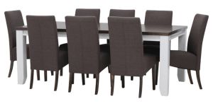 Wooden 8 Seater Dining Table Set