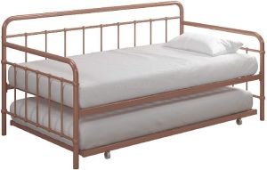 Twin Size Metal Trundle Bed