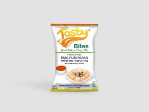 Tasty Bites Pani Puri Papad With Manchurian Paste