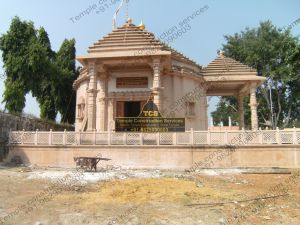 sandstone temple construction