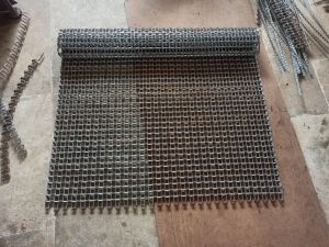 Galvanized Iron Flat Conveyor Belt