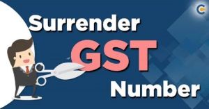 GST Surrender Service