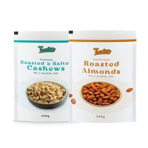 Treatoz Roasted Almonds & Cashew Nut Combo Pack