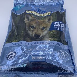 Blue Buffalo Wilderness High Protein Natural  Dry Dog Food Chicken 13 lb
