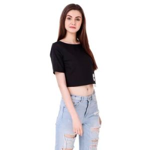 Ladies Cotton Crop Top