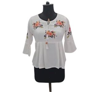 Ladies Fancy Printed Top