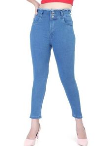 Ladies High Waist Denim Jeans