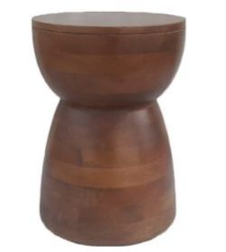 Brown Stylish Wooden Stool