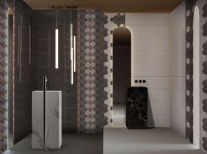 1618 Ceramic Digital Wall Tiles