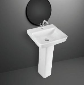 355x465x830 mm Pedestal Wash Basin