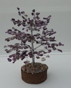 Purple Amethyst Stone Tree