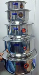 201 Stainless Steel Stock Pot Set