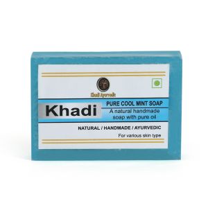 khadi ayurvedic pure mint soap