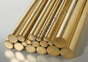 Hot Rolled Solid Brass Round Rod at Rs 370/kilogram in Jamnagar