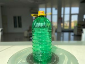 5 Litre Round Green Distilled Water Bottle