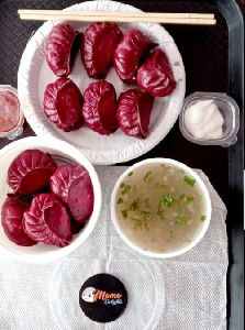 Beet Root Momo