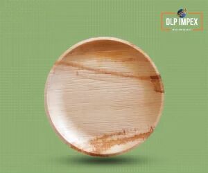 8 Inch Round Areca Palm Leaf Plate