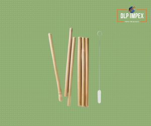 Brown Bamboo Straw