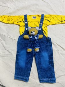 kids denim dungarees 6month to 24month