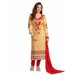 Blended Silk Ladies Suit, Occasion : Ethinic Wear