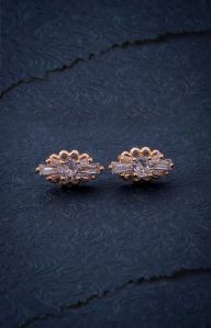 brass fancy  earrings