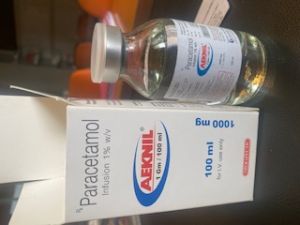 paracetamol infusion