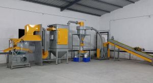 E waste Recycling &amp;amp; metal recovery plant M125 (125kg/hr)