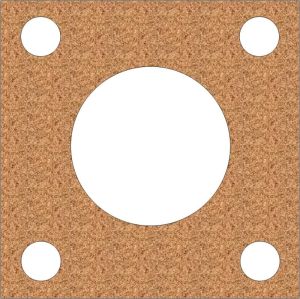 VinCork C01-RC70C Radiator Gasket 150x150x8 Mm