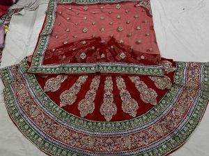 Ladies Embroidered Bridal Lehenga Choli