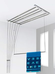 individual 6 pipe ceiling clothes drying rack