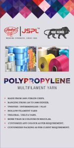 P P Multifilament Yarn High Density 150 to 3000 Denier