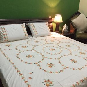 Embroidered Bed Sheets