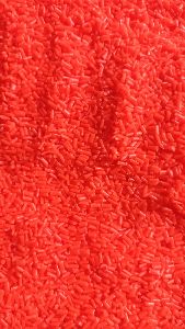 plastic raw materials red