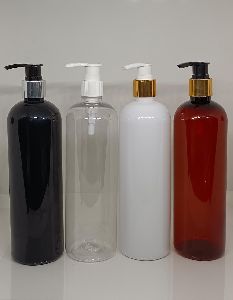 Plastic Cosmetic Shampoo Bottle