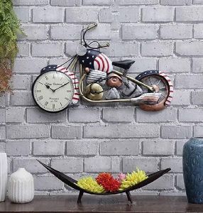 8Inch METAL BIKE Clock Wall Frame