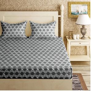 double bed cotton bed sheet