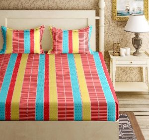 double bed cotton lining bedsheet