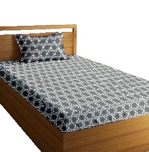 single cotton bedsheet