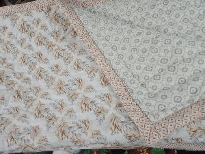 Jaipuri Bedsheet For Double Bed King Size