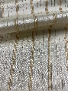 Chiniya Silk Golden Stripes Fabric