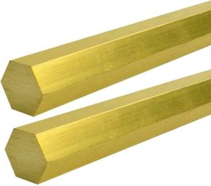 Brass Hex Rods