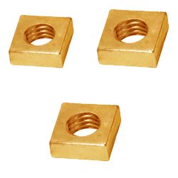 Brass Square Nuts