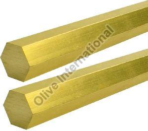 Brass Hex Rods