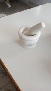 Marble Mortar Pestle